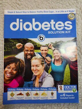 Diabetes Solution Kit Barton Publishing Health Book 6 Reports Paperback Guide